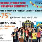 UCU Toronto Ukrainian Festival Deposit Special
