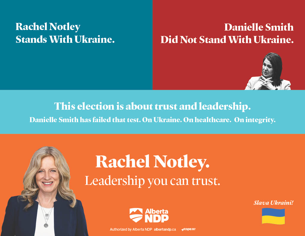Alberta NDP - Rachel Notley