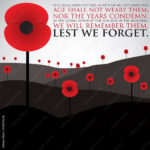 Lest We Forget
